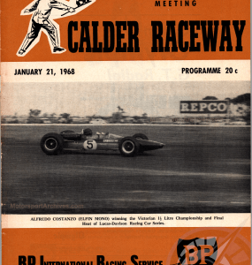 Calder Park Touring Cars Formula Vee 1968-01-21