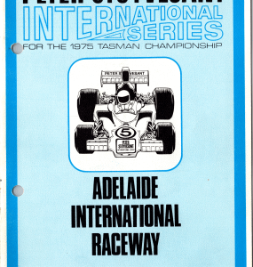 International tasman series championship adelaide international raceway february 16 1975