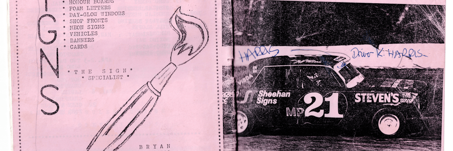 1993 1994 Daylesford Speedway Season Program