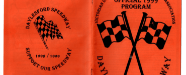 1999-03-07 Daylesford Speedway Program 7th March 1999